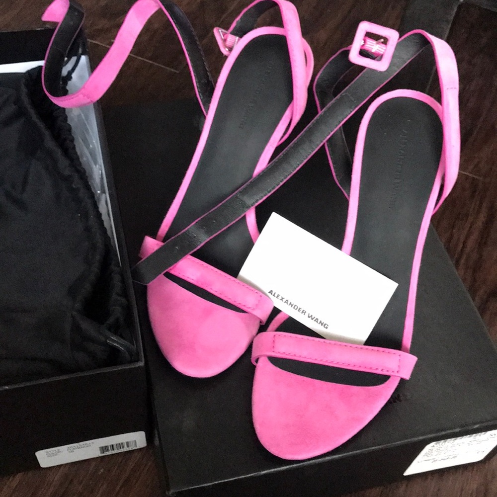 Alexander Wang Open Toe Heel